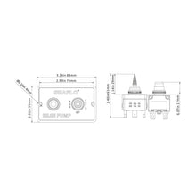 Load image into Gallery viewer, Seaflo Bilge Fused Switch Panel 12V/24V | 4Boats