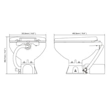 Load image into Gallery viewer, Seaflo   Electric Marine Compact Toilet 12V | 4Boats