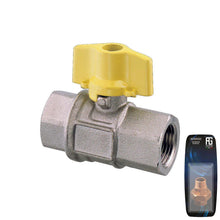 Load image into Gallery viewer, Guidi Nickel 2000 Series Throttle Ball Valve, Male BSPP (G) 3 | 4Boats