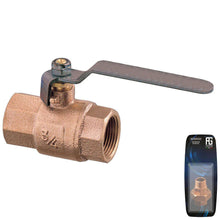 Load image into Gallery viewer, Guidi Bronze Lever Ball Valve SS Handle 3/4 in | 4Boats