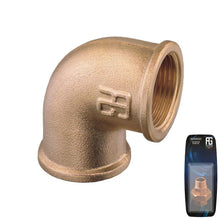Load image into Gallery viewer, Guidi Brass 90° Elbow F-F 3/4 in BSP | 4Boats