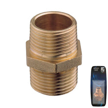 Load image into Gallery viewer, Guidi Brass Nipple M-M 2 in 1/2 BSPT | 4Boats
