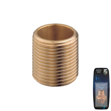 Load image into Gallery viewer, Guidi Brass nipple 1 in x 1/2 in, 45 mm - Retail Packed | 4Boats