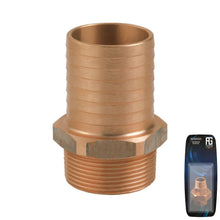 Load image into Gallery viewer, Guidi Bronze Hose Connector M 3/4 × 19 mm - Retail Pack | 4Boats