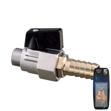 Load image into Gallery viewer, Guidi Packaged Nickel-Plated Brass Male Drain Cock 1/4 in | 4Boats