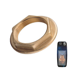 Load image into Gallery viewer, Guidi Brass Flanged Lock Nut 1 in G ISO 228/1 BSP | 4Boats