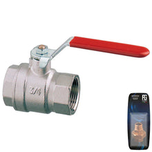 Load image into Gallery viewer, Guidi Nickel Plated Brass Lever Ball Valve G 1/4 (Male BSPP) | 4Boats