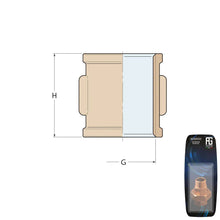 Load image into Gallery viewer, Guidi Bronze Equal Socket F 1/4 - Retail Pack | 4Boats