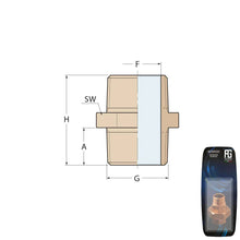 Load image into Gallery viewer, Guidi Brass Nipple M-M 2 in 1/2 BSPT | 4Boats