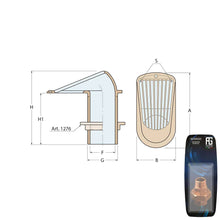 Load image into Gallery viewer, Guidi Bronze Grated Water Intake 20 mm (3/4 in) Retail Pack | 4Boats