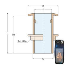 Load image into Gallery viewer, Guidi Bronze Thru-Hull 38.1 mm x 90 mm Retail Packed | 4Boats