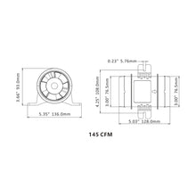 Load image into Gallery viewer, Seaflo In-Line Blowers 03 Series (3 in) 12V | 4Boats