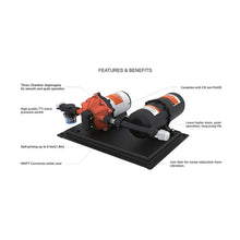 Load image into Gallery viewer, Seaflo 51 Series Pump with 1.0 L Accumulator Tank 24V | 4Boats