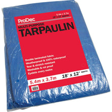 Load image into Gallery viewer, Standard Tarpaulin 5.5m x 3.7m (18ft x 12ft) | 4Boats