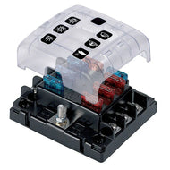 BEP Fuseblock ATO/ATC 30A 32V 6-Circuit Fuse Block - Bulk Pac | 4Boats