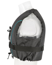 Load image into Gallery viewer, Besto Dinghy Zipper All Black/Aqua 50N M | 4Boats