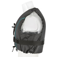 Load image into Gallery viewer, Besto Dinghy Zipper All Black/Aqua 50N M | 4Boats