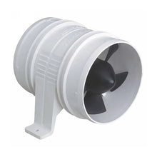 Load image into Gallery viewer, 4" 24V Marine In-Line Bilge Blower 235CFM Water Resistant Boat Ventilation Fan