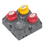BEP Square Battery Distribution Cluster - Single Engine, 2 Ba | 4Boats