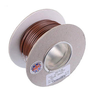 1 mm Thin-Wall 32/0.2 mm Cable - 100 m Brown | 4Boats