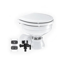 Load image into Gallery viewer, Seaflo Quiet Freshwater Electric Toilet 24V Compa | 4Boats