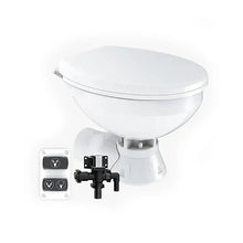 Load image into Gallery viewer, Seaflo Quiet Freshwater Electric Toilet 24V Compa | 4Boats