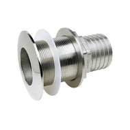 Attwood SS SS SS Thru-Hull 2 in Stainless Steel Connector | 4Boats