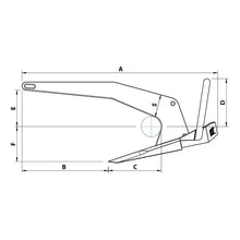 Load image into Gallery viewer, Rocna Galvanised Galvanised 70 kg Galvanised Anchor | 4Boats