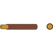 Load image into Gallery viewer, AMC Thin 1.5 mm² Thin Wall Single Core Cable Brown 100 m | 4Boats