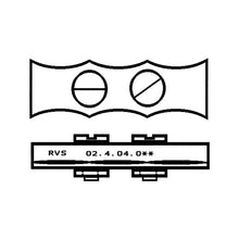 Load image into Gallery viewer, Talamex Duplex Duplex Duplex Wire Rope Clip 6 mm | AISI 304 S | 4Boats