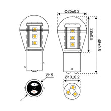 Load image into Gallery viewer, Talamex S-Led S-Led S-Led 15 LED 10-30V Bay15D | 4Boats