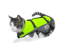 Load image into Gallery viewer, Cat Buoyancy Aid - Hi‑Viz Cat Life Jacket | 4Boats