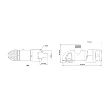 Load image into Gallery viewer, Seaflo 800GPH 12V Auto Bilge Pump Timer Sensing Low Profile Marine Boat Yacht