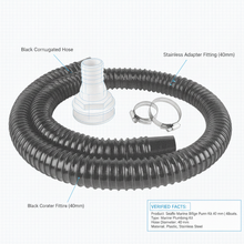 Load image into Gallery viewer, SEAFLO BPK150001 Bilge Pump Plumbing Kit 1-1/2" 40mm Hose Thru-Hull Clamps