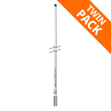 Load image into Gallery viewer, Shakespeare Galaxey White Fibreglass 3dB VHF Antenna - 1.2m (2 Pack)