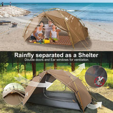 Load image into Gallery viewer, Night Cat 2 Persons backpacking tent with Aluminium Poles