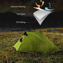 Load image into Gallery viewer, Night Cat 2 Person Ultra Lightweight Backpacking Tent