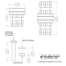 Load image into Gallery viewer, Railblaza Adaptor Pair