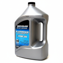 Load image into Gallery viewer, Quicksilver 4-Stroke Marine Engine Oil SAE 10W-30 4L 8M0086221 92-858046QB1