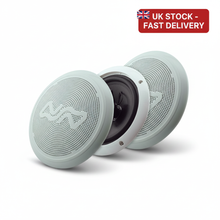 Load image into Gallery viewer, Nuova Rade 74576 Two-Way Marine Speakers 100W 6.5" Non-Magnetic White Pair