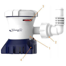 Load image into Gallery viewer, Attwood Tsunami Mk2 T500 Manual Bilge Pump 500 GPH 12V Boat Marine 5606-7