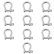 Anchor Shackle Omega (Ω) Galvanised 12mm - Pack of 10 | 4Boats