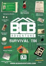 Load image into Gallery viewer, BCB Adventure Survival Tin
