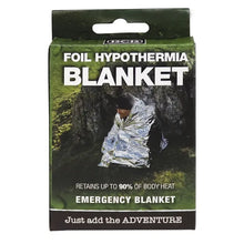 Load image into Gallery viewer, BCB Foil Hypothermia Space Blanket 84x54