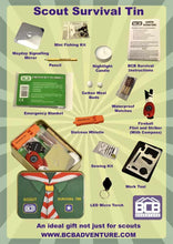 Load image into Gallery viewer, BCB Scout Survival Tin