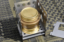 Load image into Gallery viewer, BE Bushbox Titanium Outdoor Pocket Stove