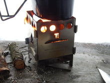 Load image into Gallery viewer, BE Bushbox Titanium Outdoor Pocket Stove