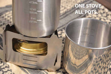 Load image into Gallery viewer, BE Bushbox Ultralight Outdoor Pocket Stove