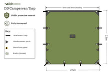 Load image into Gallery viewer, DD Hammocks Campervan Tarp