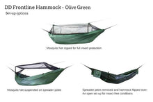 Load image into Gallery viewer, DD Frontline Hammock - Olive Green